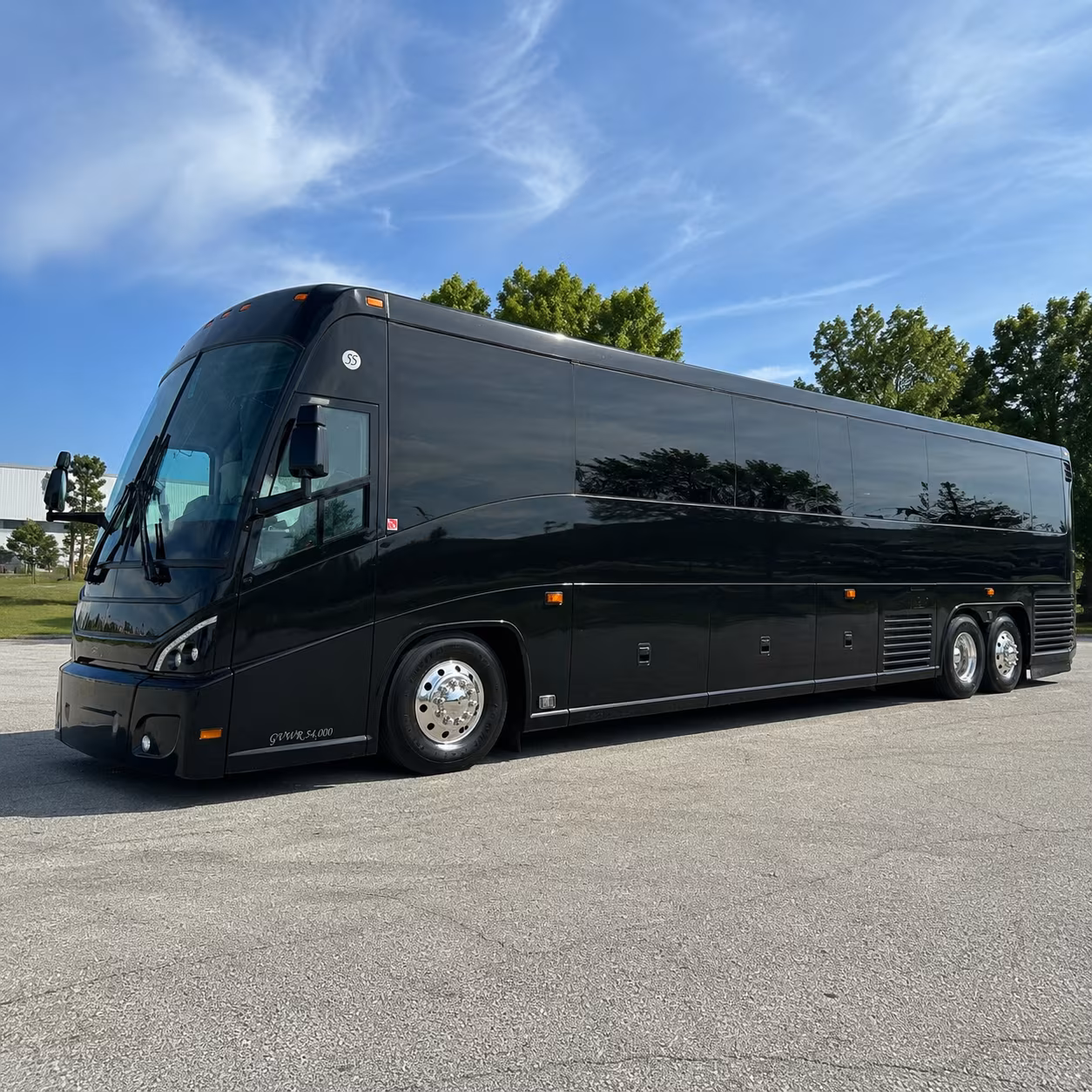 new orleans 47 passenger charter bus