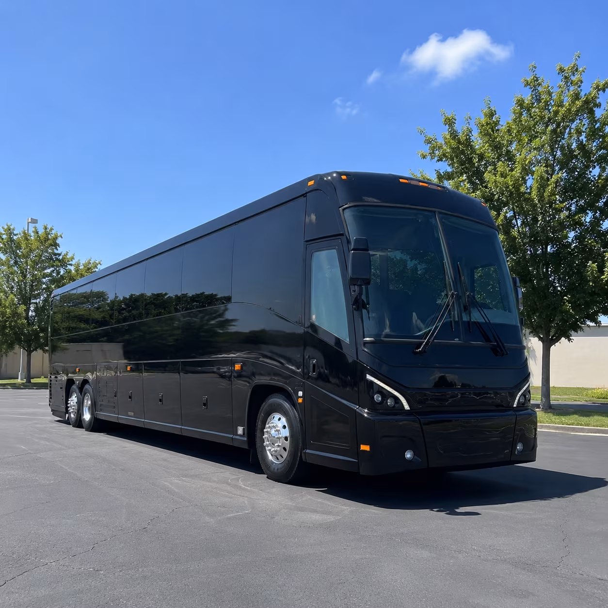 new orleans 56 passenger charter bus