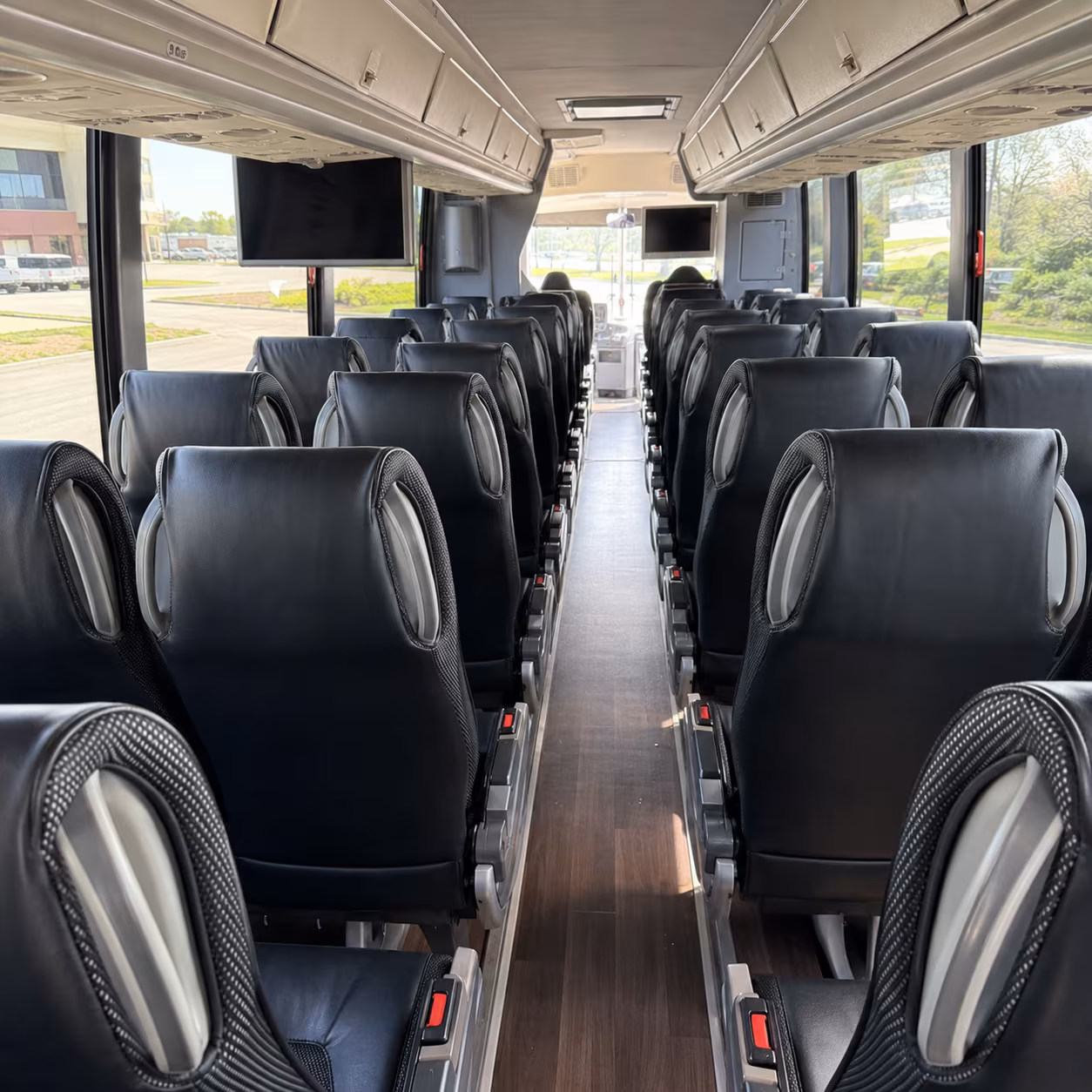 new orleans charter bus inside