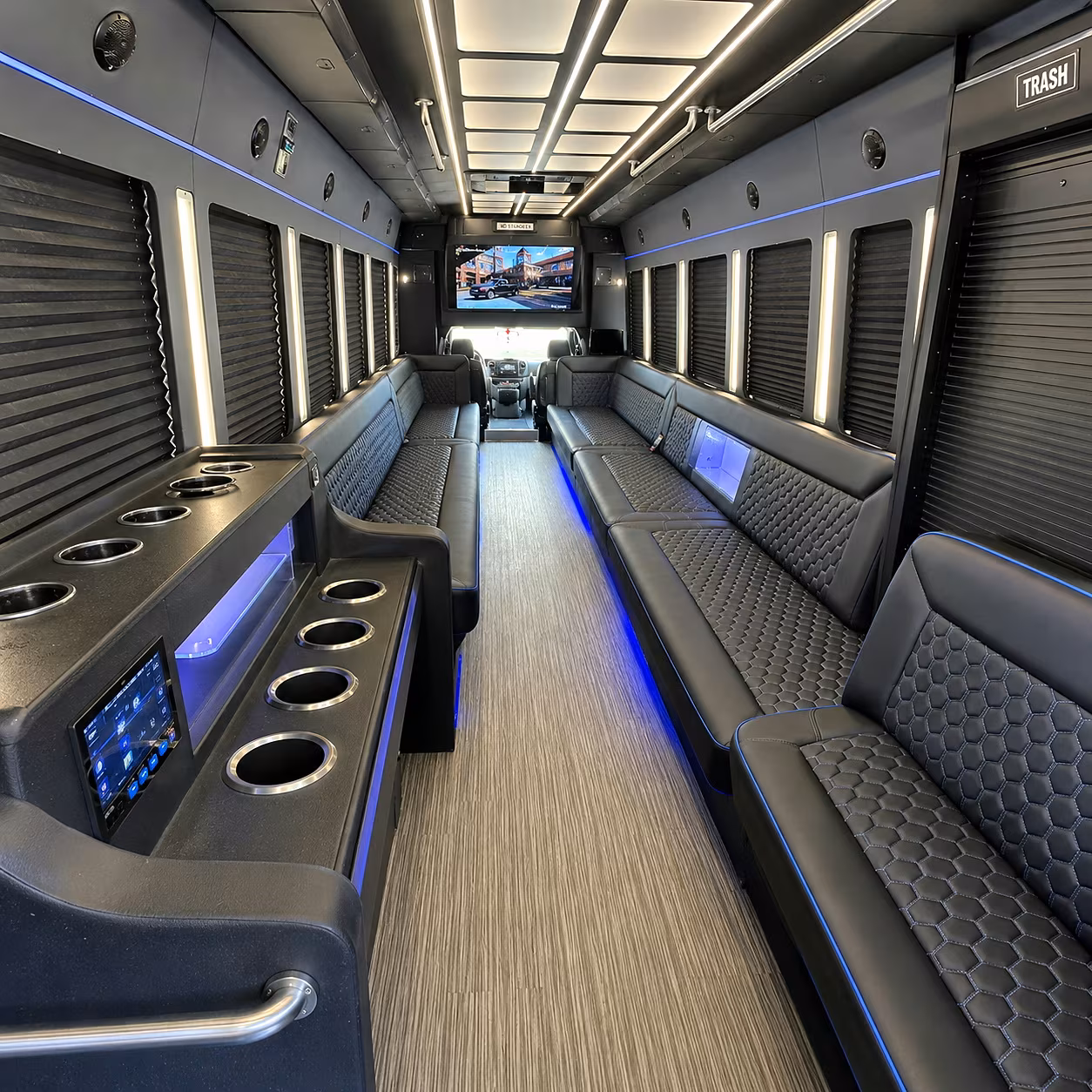 new orleans party bus inside