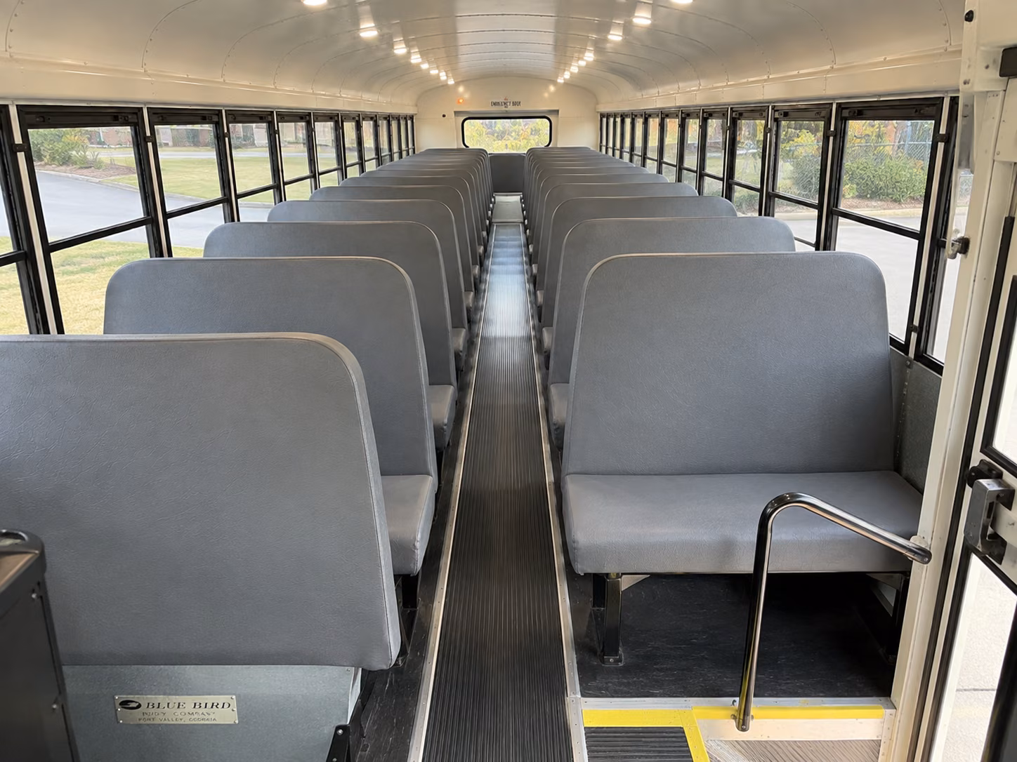 new orleans school bus inside