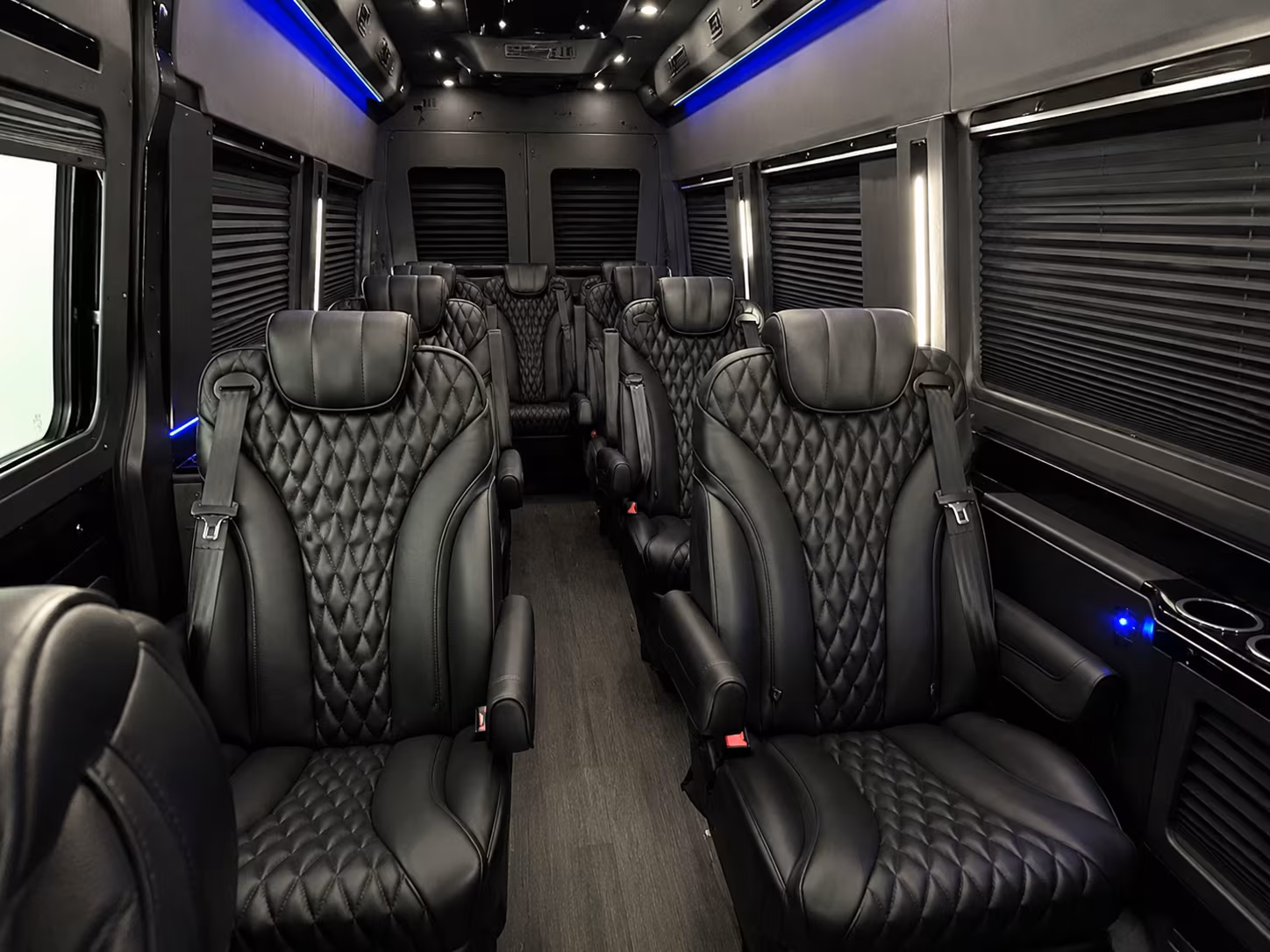 new orleans sprinter van with driver inside