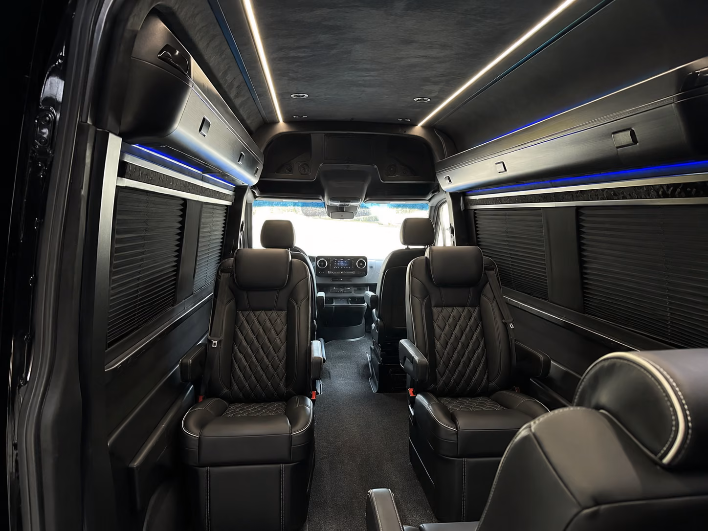 new orleans sprinter van with driver interior