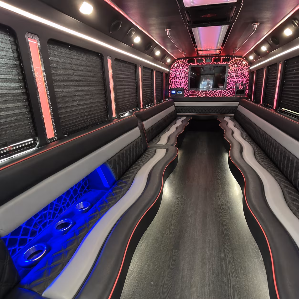 party buses for wine bar crawls through uptown and the garden district
